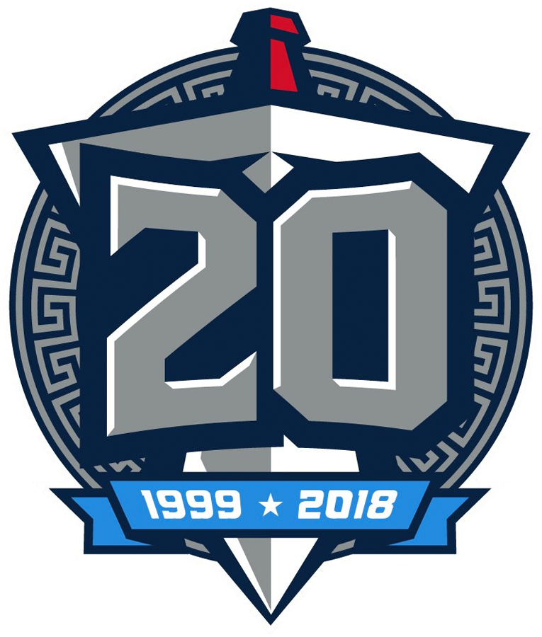 Tennessee Titans 2018 Anniversary Logo iron on transfers for clothing